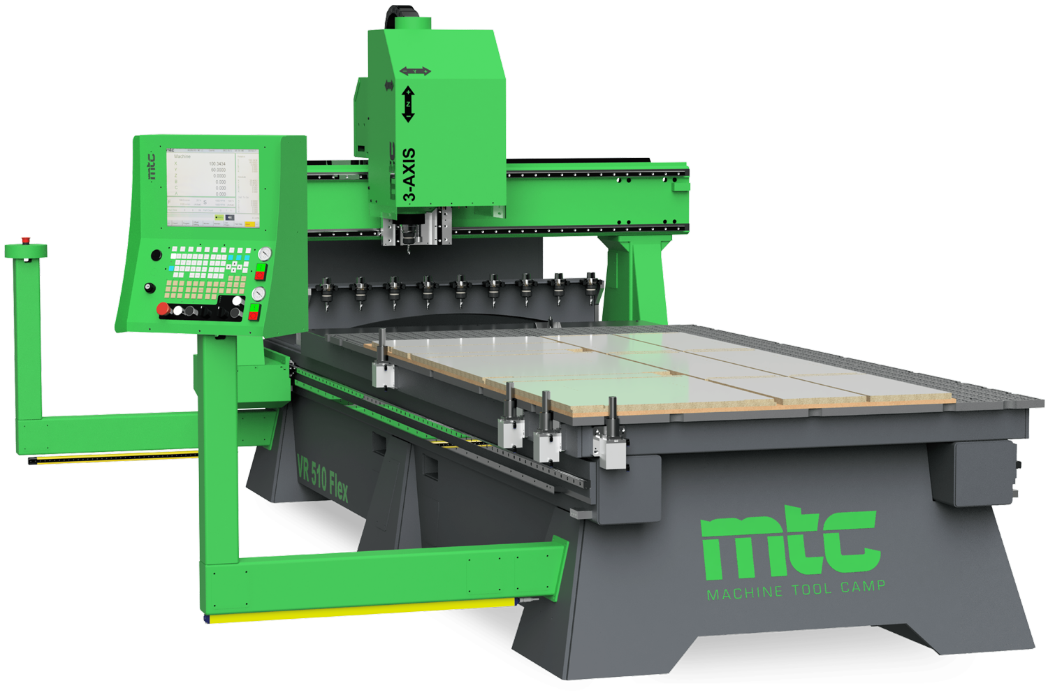 Vertical CNC General Nesting Router, Flex series model Flex VR 512 by Machine Tool Camp