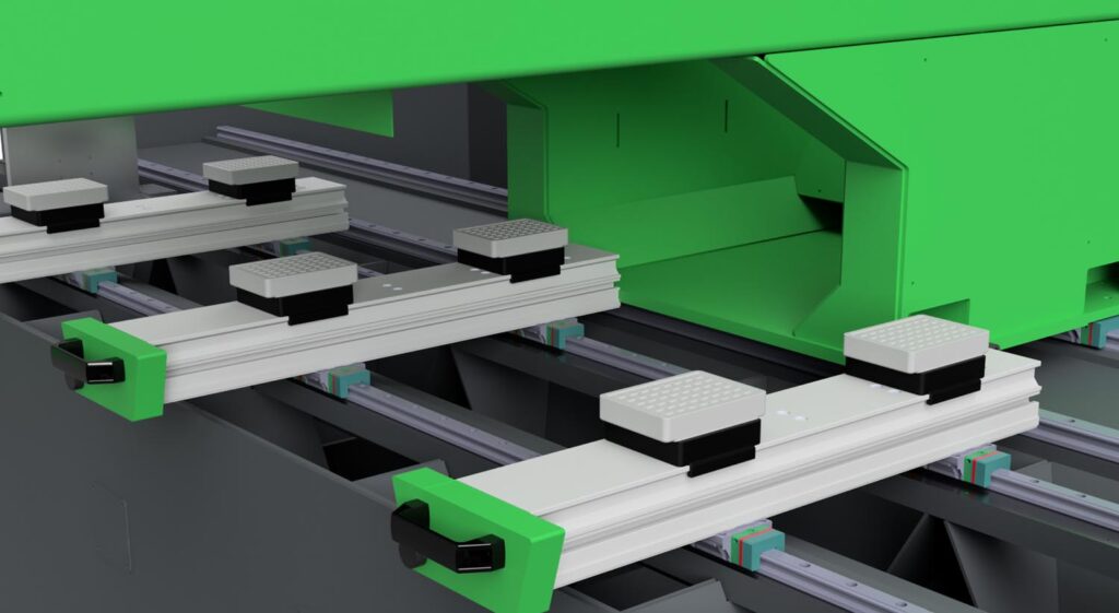 Close up image of MTC's extrusion mill for multi-material processing.